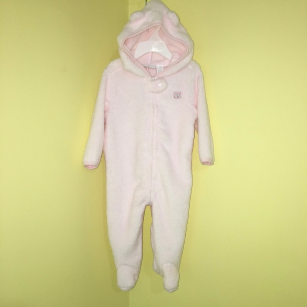 Lightweight furry snowsuit